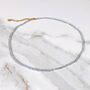 Labradorite Gemstone Beaded Necklace, thumbnail 3 of 6