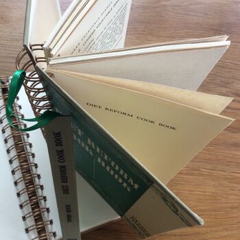 'Diet Reform Book' Upcycled Notebook, 2 of 4