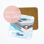 Personalised Everton Fc Coaster, Hill Dickinson Stadium, thumbnail 1 of 3