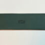 Personalised Dark Racing Green Premium Leather Bookmark, thumbnail 3 of 8