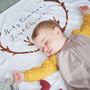 Personalised Antler Baby Blanket, thumbnail 2 of 5