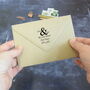Personalised Ampersand Address Rubber Stamp, thumbnail 1 of 8