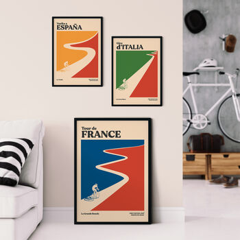 Tour De France Minimalist Poster Print, 2 of 3