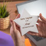 Personalised Teacher Wooden Star Keepsake, thumbnail 1 of 4