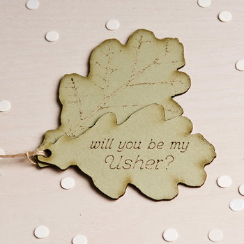 'Be My Usher' Leaf, 2 of 6