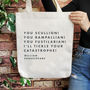 Literary Insult Tote Bag, thumbnail 1 of 2