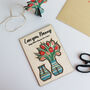 Pop Out Wooden Keepsake Mother's Day Card, thumbnail 9 of 12