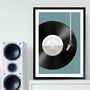 Personalised 33rpm Vinyl Record Music Print, thumbnail 3 of 9