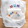 Mummy And Baby Dressing Gown And Romper Personalised Gift Set, thumbnail 11 of 11