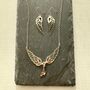 Personalised Double Angel Wing Necklace, thumbnail 4 of 7