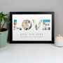 Personalised Photo Love Framed Print, thumbnail 2 of 10