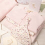 Little Flower Pale Pink Baby Girl Gift Box, thumbnail 1 of 12