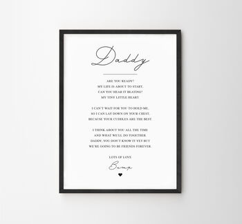 Black And White Personalised Typography Print, 10 of 11