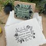 Personalised Autumn Wedding Rubber Stamp, thumbnail 7 of 9