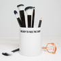 'Ready To Face The Day' Makeup Brush Pot, thumbnail 1 of 2