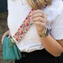 Cottage Flowers Bag Strap | Extra Long Crossbody Replacement Bag Strap, thumbnail 4 of 5