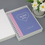 Personalised 2022 Diary With Love Heart, thumbnail 2 of 10