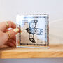 Personalised 'Thank You For Helping Me Fly' Glass Teacher Gift, thumbnail 1 of 2