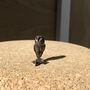Miniature Bronze Barn Owl Sculpture 8th Anniversary, thumbnail 3 of 12