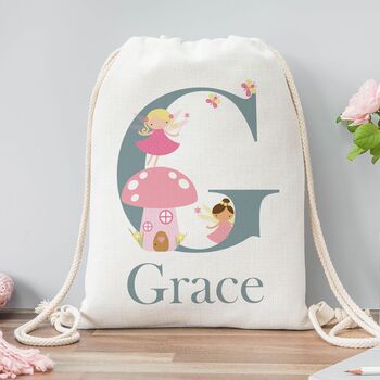 Personalised Fairy Drawstring Bag, 3 of 3