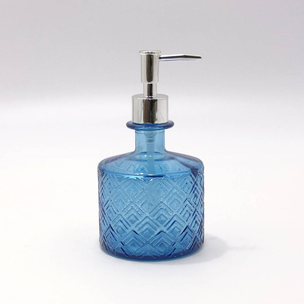 Recycled Glass Bathroom Set | Four Jewel Colours By The Recycled ...