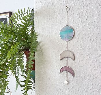 Moon Phases Wall Hanging, Choose Colour, 3 of 9