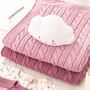 Luxury Girls Dawn Pink Baby Blanket, thumbnail 2 of 10