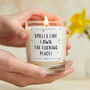 Funny New Home Gift, I Own The Place Candle, thumbnail 1 of 9