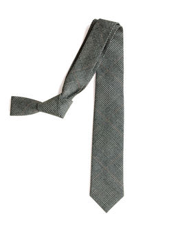 Marylebone Wool Men's Tie, 2 of 4