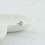 Sterling Silver Nugget Charm Ring, thumbnail 4 of 8