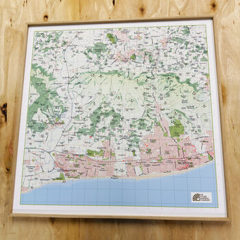 Personalised Map Print Your Home Or Your Somewhere, 11 of 11