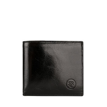 Men's Classic Bifold Wallet With Coin Pouch 'Ticciano', 5 of 12