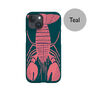 Lobster Placement Phone Case, More Colours, thumbnail 4 of 4