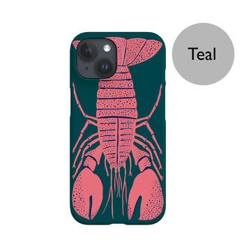 Lobster Placement Phone Case, More Colours, 4 of 4