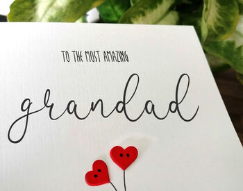 Personalised Birthday Card For Special Grandad, Handmade Card For Grandfather, 3 of 3