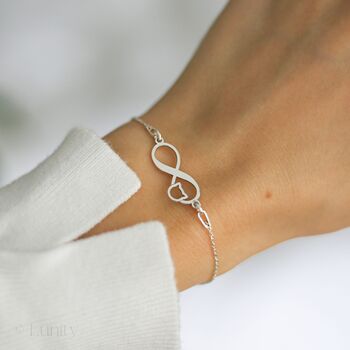 Cat Bracelet, Pet Loss Gift, Sterling Silver, 4 of 6