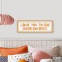 To The Moon And Back Framed Print, thumbnail 1 of 12
