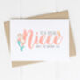 Personalised Girls Mermaid Birthday Card, thumbnail 5 of 6