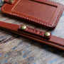 Leather ID Holder With Personalised Lanyard, thumbnail 4 of 9