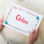 Personalised Child Baby Wooden Christmas Eve Box, thumbnail 5 of 6