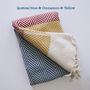 Personalised Soft Cotton Sofa Throw, Christmas Gift For Couple, thumbnail 6 of 11