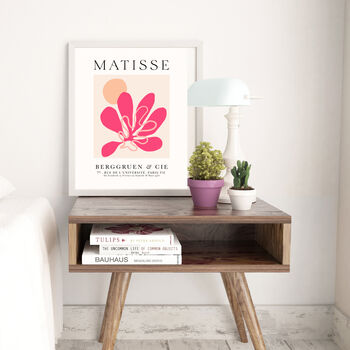 Matiise Pink Leaf And Sun Art Print, 3 of 4