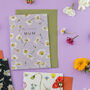 Champ De Fleur 'My Lovely Mum' Botanical Card, thumbnail 1 of 2