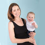 Ergo Aura Grey Wrap With Breastfeeding Vest, thumbnail 4 of 4