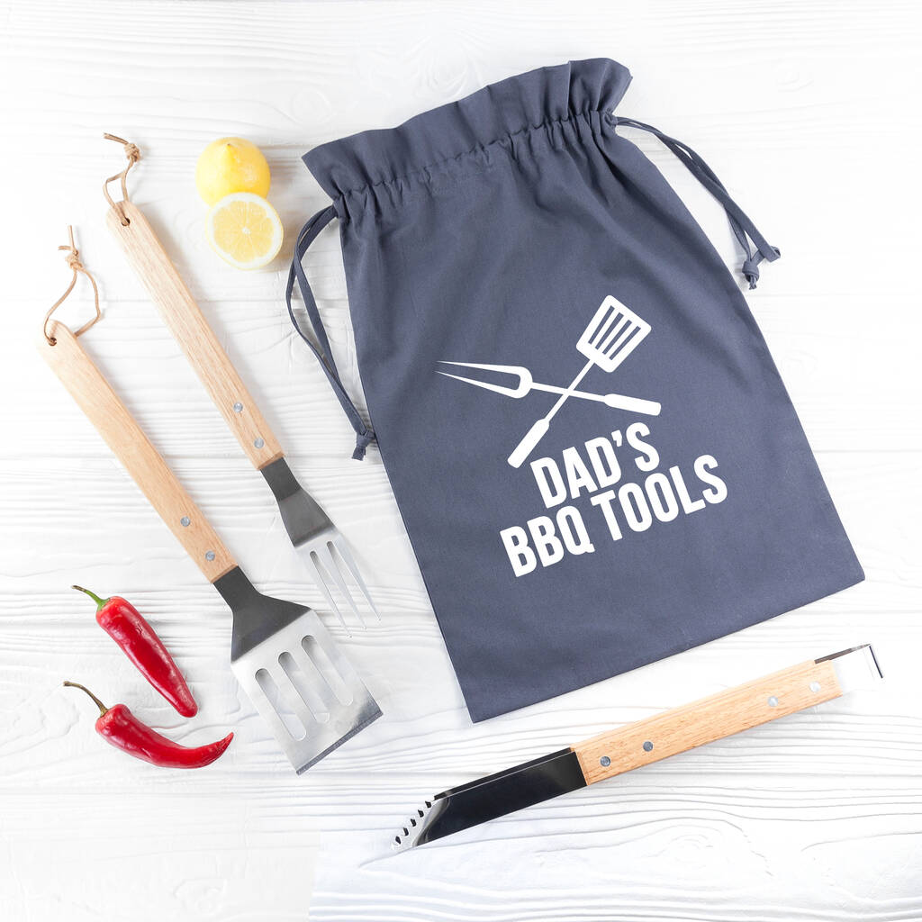 Personalised Dad's BBQ Tool Kit, 1 of 9