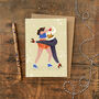 Roller Shapes Greeting Card, thumbnail 1 of 2