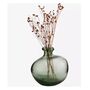 Organic Shaped Glass Vase W/Tassels, thumbnail 2 of 2
