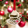 Personalised Christmas Grinch Bauble, Tree Decoration, thumbnail 2 of 6