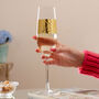 Feuille D'or Luxury Champagne Flutes, thumbnail 5 of 7