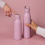 Circular And Co 1 L Stainless Steel Water Bottle Dusk Pink, thumbnail 5 of 7